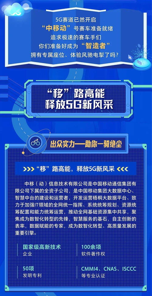 中移 动 信息技术公司智造者2022年校园招聘进行中