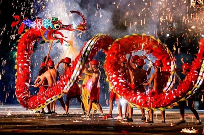 舞龙嘘花|摄影|人文/纪实|李红生 