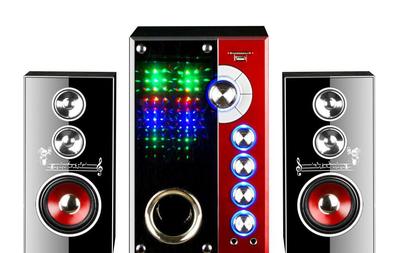 新款2.1多媒体有源音箱低音炮 Q12新品 舞今信息打造高性价比音频体验