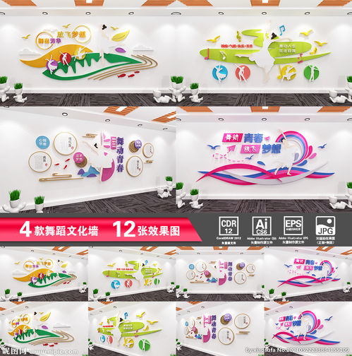 舞动光影间 探索舞今信息公司舞蹈文化墙的艺术与科技融合